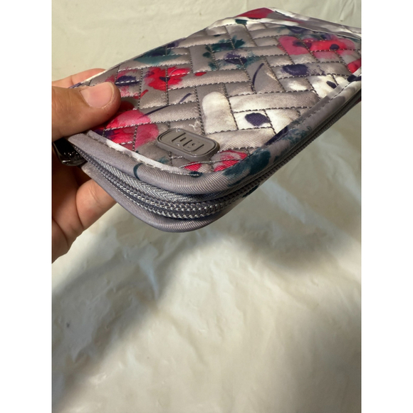 Lug Tandem Wallet Floral Watercolor Pearl - Picture 5 of 16